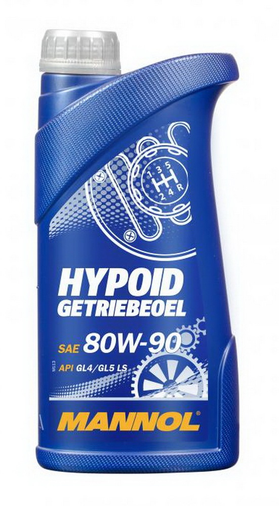 Масло трансмиссионное минеральное HYPOID GETRIEBEOEL 80W-90 GL-4/5 1 л Mannol MN81061